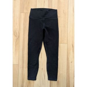 Fabletics Black Powerhold 7/8 Leggings